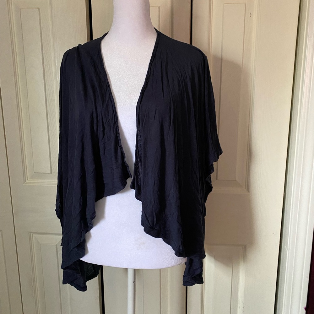 Ella Moss Shrug with Asymmetrical Hem